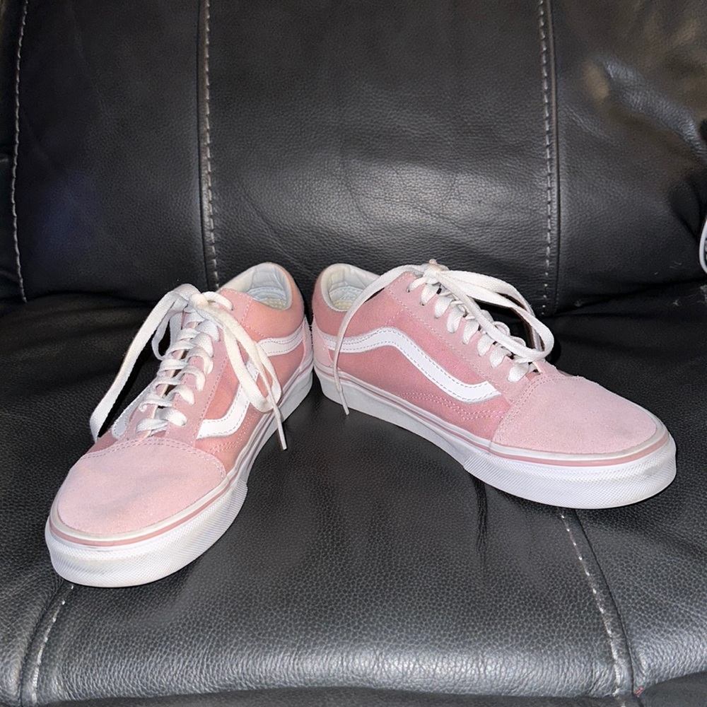 Light pink Old Skool vans